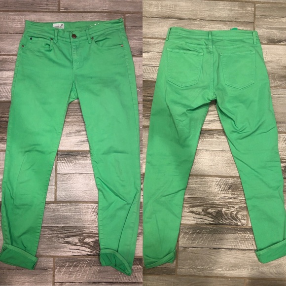 bright green jeans